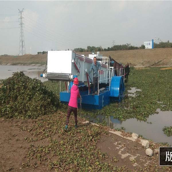 江苏南京中型全自动水葫芦打捞船